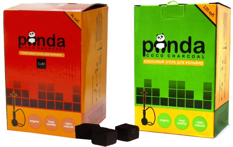 Panda. Кокосовый уголь
