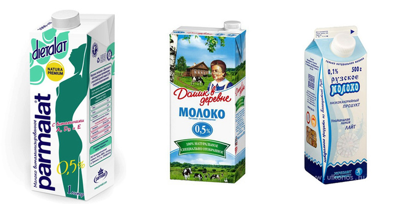 Молоко  с низкой жирностью